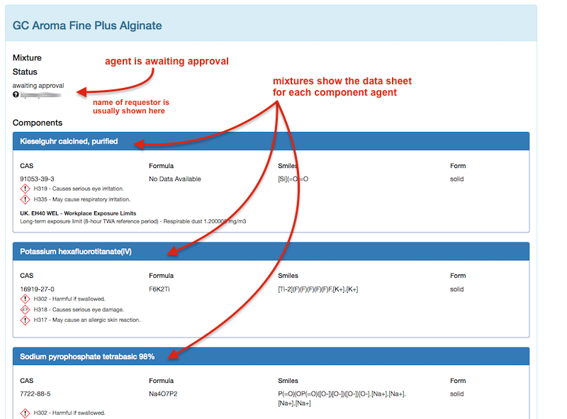 example data sheet - mixture